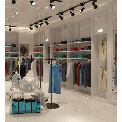 Retail Store Garment Display Stand Clothing Shop Interior Design