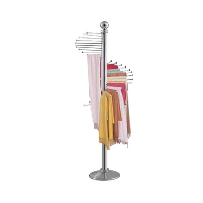 Fashion Retail Muslin Women Scarf Hijab Display Stand Scarves Shop Store Hanging Rack